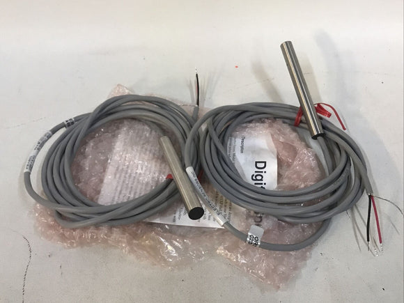 LOT OF 2 Electro-Sensors 775-110003 1101 Shaft Speed Sensor 5-24VDC 4A 10’ Cable