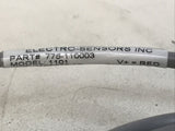 LOT OF 2 Electro-Sensors 775-110003 1101 Shaft Speed Sensor 5-24VDC 4A 10’ Cable