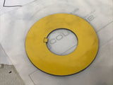 (LOT OF 10) C3 Controls LPRMYW-00 Blank Yellow Legend Button Label Plate 30mm