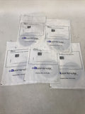 (LOT OF 5) C3 Controls LPRMYW-00 Blank Yellow Legend Button Label Plate 30mm