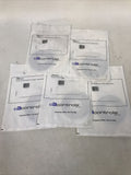 (LOT OF 5) C3 Controls LPRMYW-00 Blank Yellow Legend Button Label Plate 30mm
