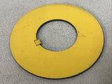 (LOT OF 12) C3 Controls LPRMYW-00 Blank Yellow Legend Button Label Plate 30mm