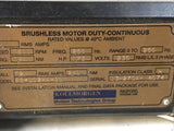 Kollmorgen EB-102-A-11-005 Brushless Servo Motor 7500 RPM 250 Hz 230V