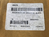 * BOX OF 50 * SHLDR B18.3 5/8 UNC X 3 1/2 Black Shoulder Bolts Hex Socket