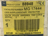 Merlin Gerin Multi-9 C60N C20 2-Pole Circuit Breaker 480V 5A Type C Curve