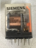 Siemens 3TX7110-5BB03C Relay Plug-In General Purpose 15A 12VDC Coil SPDT