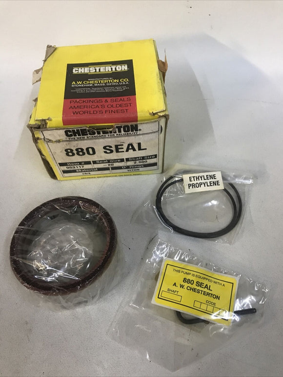 Chesterton 880 053117 CB/S Rotary Seal Size -20 Shaft 2.500 Viton O-Ring