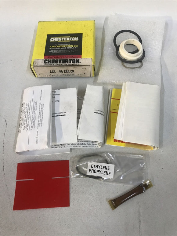 Chesterton SAS -09 SRA CR 050115 1.125 Dia Shaft, Seal Size -09 Ceramic FKM/EP