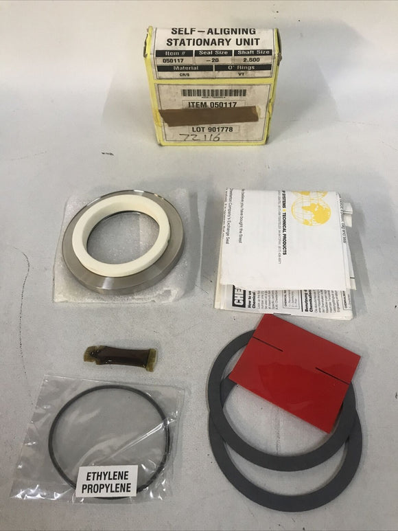 Chesterton SAS -20 SRA CR/S 050117 2.500 Dia Shaft, Seal Size -20 , VT O-Ring