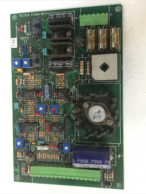 ELTEX C126.1 MTV1 Printed PLC Circuit Board C1261