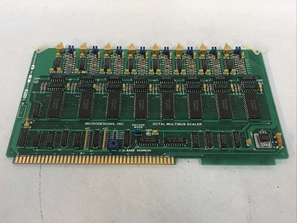 Microdesigns Inc. 84ASY008G2 Rev. B Octal Multibus Scaler