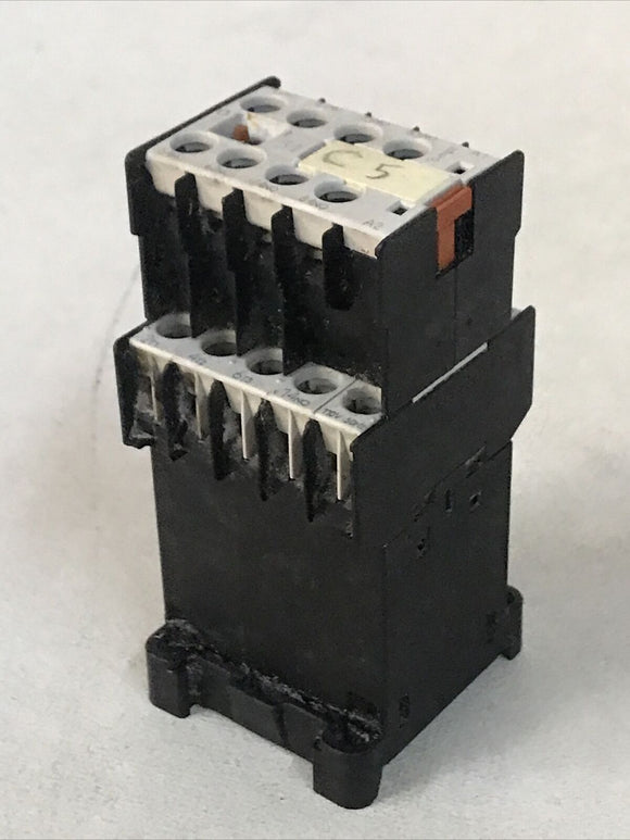 Siemens 3TF2010-0AK6 Contactor 1NO & 3TX4431-2A Auxiliary Contactor  3NO 1NC