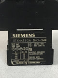 Siemens 3TF2010-0AK6 Contactor 1NO & 3TX4431-2A Auxiliary Contactor  3NO 1NC