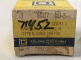 Square D 9007 DO-5 Series A Snap Switch 9007-DO5