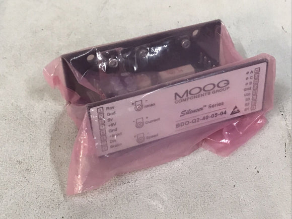 MOOG BDO-Q2-40-05-04 Silencer Series Drive Electronics