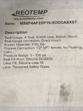 REOTEMP MS8P4AF2XP18-SDDDASXST Pressure Gauge 0-100psi 4” Dial 1/2” NPT, DC200