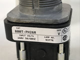 Allen Bradley 800T-PH26R Ser. V 30mm Pilot Light Red