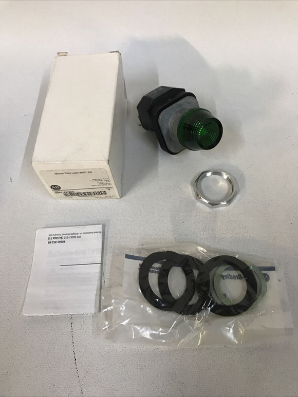 Allen-Bradley 800T-PH26G Ser.V 30mm Pilot Light Green