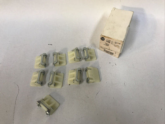 *BOX OF 9* Allen-Bradley 1492-N23 Series D Terminal Block End Anchor Heavy Duty