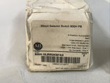 Allen-Bradley 800H-16JRR2KB7AX Ser. F Selector Switch Illuminated 3POS 120VAC