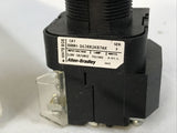 Allen-Bradley 800H-16JRR2KB7AX Ser. F Selector Switch Illuminated 3POS 120VAC