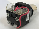 Allen Bradley 800T-PTH16G Pilot light Push to test Ser U 120V Green