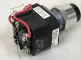 Allen Bradley 800T-PTH16G Pilot light Push to test Ser U 120V Green
