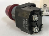Allen Bradley 800T-PH26R Ser. V 30mm Pilot Light Red Standard Type