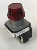 Allen Bradley 800T-PH26R Ser. V 30mm Pilot Light Red Standard Type