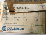 Challenger NEF435015 480VAC 250VDC 15 AMP 3 Pole Circuit Breaker