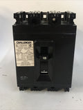 Challenger NEF435015 480VAC 250VDC 15 AMP 3 Pole Circuit Breaker