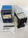 GE CL06A311MJS Contactor 3-Pole 120-V 60Hz Coil, 1-NO +1-NC Aux, 30-Hp @460V