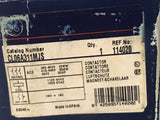 GE CL06A311MJS Contactor 3-Pole 120-V 60Hz Coil, 1-NO +1-NC Aux, 30-Hp @460V