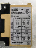 Allen Bradley 700-P1200A2 Ser. D Type P 240V Coil AC Control Relay 10A