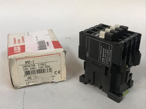 ABB B9C-1 Contactor 3-Pole 120V FPL1411090R0104