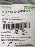 Murr Elektronik 7000-12421-2340500 M12 Female 90 Deg. With Cable LED 24V DC