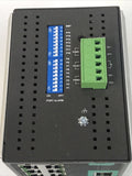 MOXA EDS-316 EDS316 Industrial Ethernet Switch Input:12/24/48VDC 16 Port