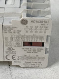 GE MC1A301ATJ Contactor Industrial Controls 460V 5HP / 120V Coil  *CRACKED CASE*