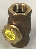 United Brass Randleman NC Valve 3/4 125WSP 200WOG