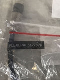 FlexLink 5057676 5127780  Cable 90 deg. 8-pin Female to Straight 4-pin Female
