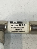 *LOT OF 2* Bussman Limitron FNQ-R-12 Current Limiting Time Delay CC Fuse 200kA