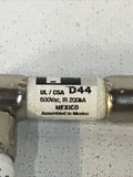 *LOT OF 2* Bussman Limitron FNQ-R-12 Current Limiting Time Delay CC Fuse 200kA