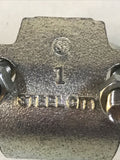 *LOT OF 6* STEEL CITY 1 in. Conduit Right Angle Beam Clamp