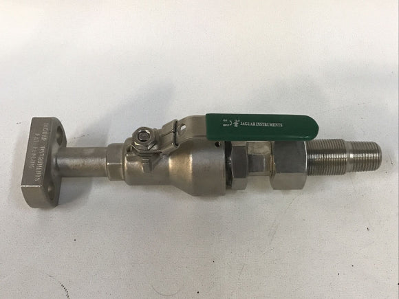 Jaguar SBVT-AB 3/8” Stabilized Tap W/ Integral Ball Valve 316SS Heat Code: 0223