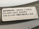 *LOT OF 2* Namco 04NP03351 Spool Cam & Guard Assembly Insert AM-411420