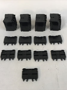 *LOT OF 49* IDEC Terminals BNE50W End Plate 600V Max