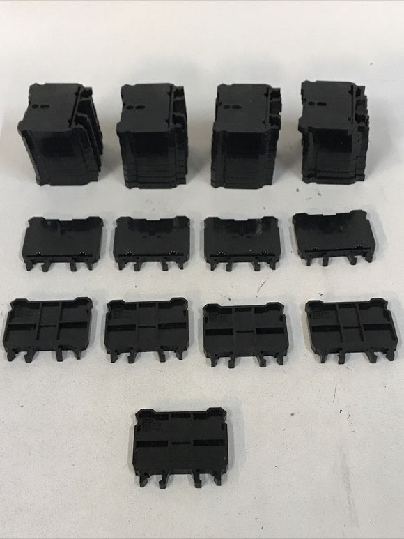 *LOT OF 49* IDEC Terminals BNE50W End Plate 600V Max