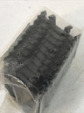 *Pack Of 10* IDEC Terminals BNE30W / BNE30WPN10 End Plate 600V Max