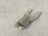 *BOX OF 50* Thomas & Betts C10-10F Non-Insulated, #10 Stud, Crimp Fork Terminal