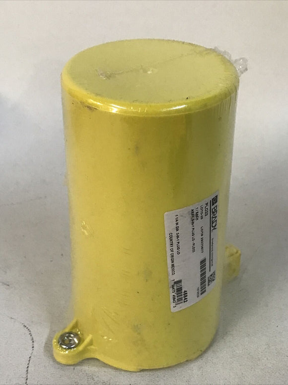 *SEALED* Brady PLO23 Plug Lockout Assy, 1 1/4” Max Cord Diameter 3-in-1 Plug LO